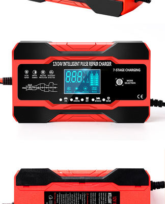 12V 24V 15A 7 Lader van de Stadium de Intelligente Impuls voor Lood Zure Batterij
